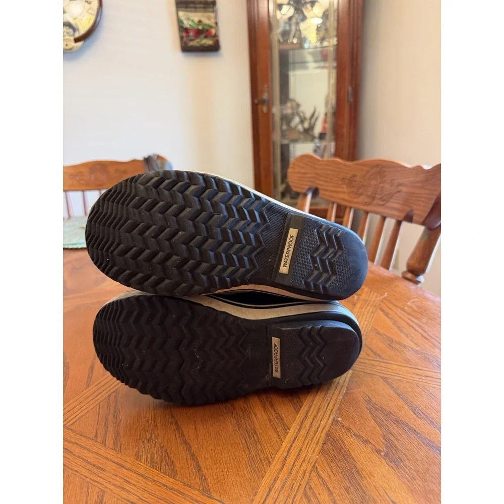 Sorel Women's Caribou Waterproof Snow Boots In Black Stone Size 5